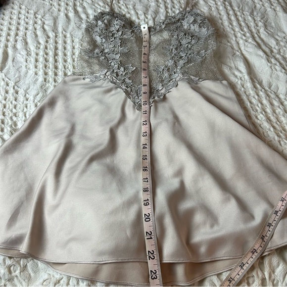 Flora Nikrooz Showstopper Chemise & Robe Set BHLDN bride honeymoon 2 piece Sz Sm - Picture 14 of 15